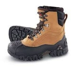 Rocky Men's Size 12 600g Thinsulate Ultra Duck Boots Brown Leather Outdoor Work